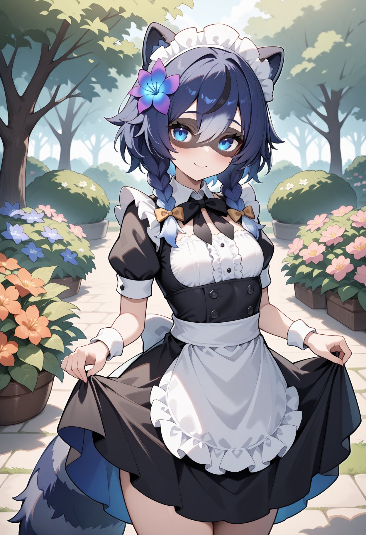 ddsnf,  multicolored hair,  blue hair by h_madoka on Tensor.Art