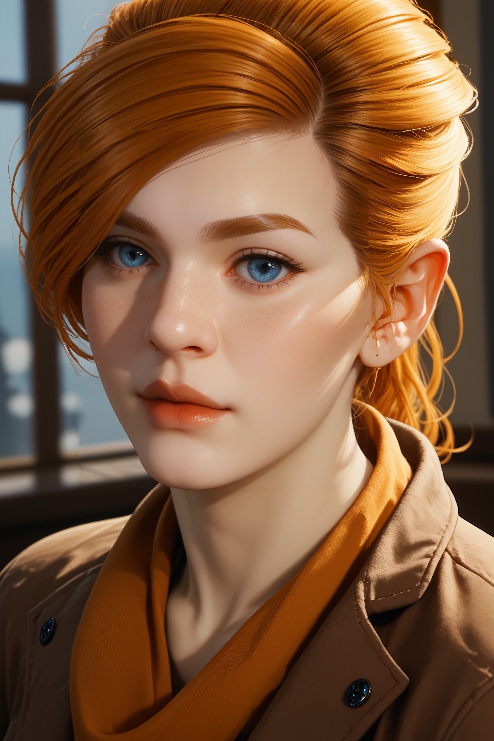 score_9, score_8_up, score_7_up,<lora:SpiderMaryJ:1.0>SpiderMaryJ, 1girl, orange hair, blue eyes, portrait