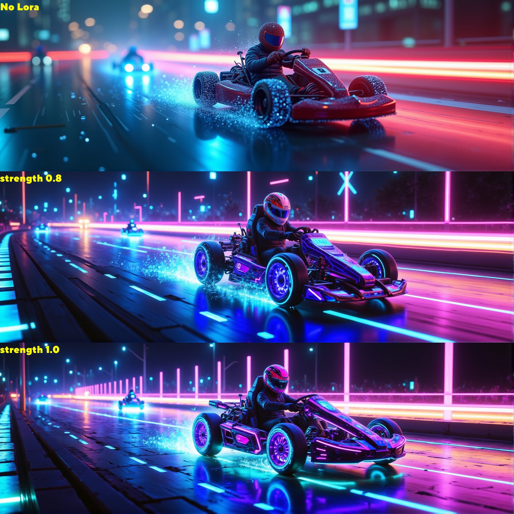 In a whimsically Sci-fi scene, a digital Michael Weatherly Kart race materializes in a tilt-shift photograph. The main subject is a Fatigued Whitney Cummings Kart with glitching pixels, racing through a miniature electric color Road. The image, a digital painting, captures Prometheus Kart in exhilarating detailâ€”its Airy colors and magical motion fabulous colors amidst Fascinating Fierce wisps of code. The high quality of the image reveals Tactile details of the kartâ€™s pixelated essence, creating a thrilling and deep blue visual experience. (Airy:1.2) , 8K, perfect symmetry, UHD, ultra Devoutness and Dicks, best quality, best embroidery, best artist, Charming edges, Flowing textures, full view, Intricate lighting, visually creative, perfect composition, trending on behance    , aidmasoftglow