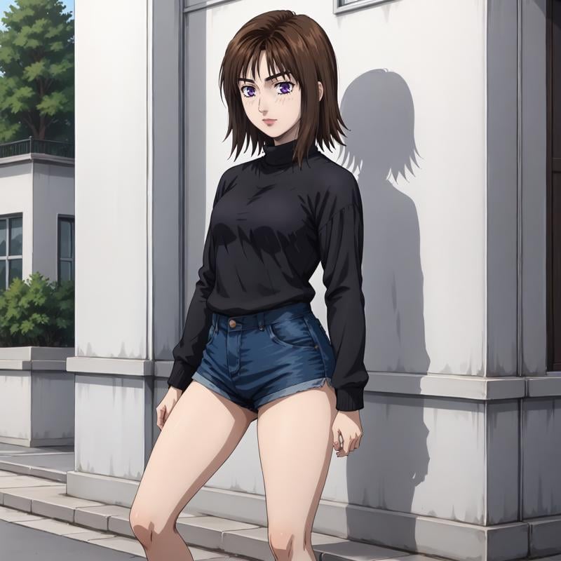 outdoors,  solo,  KyokoIwase by Ttan on Tensor.Art