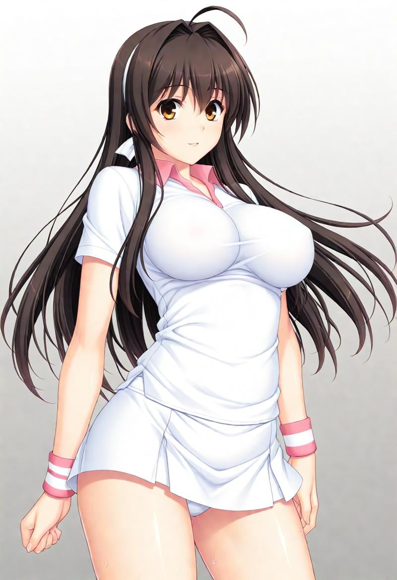 1girl,  white background,  maishima yuuri by Ttan on Tensor.Art