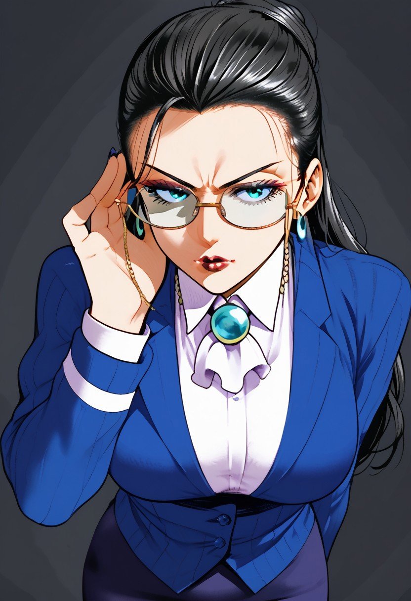 1girl,  solo,  serious face by Awawa on Tensor.Art
