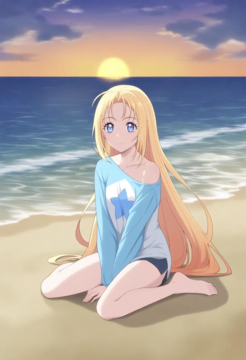 sysdeep_elise,  long hair,  blonde hair by Ttan on Tensor.Art
