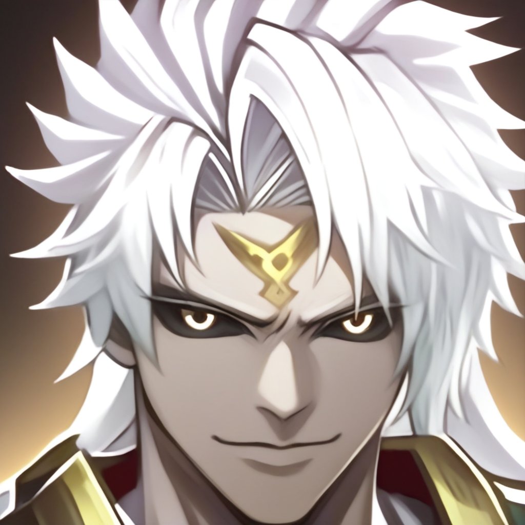 male focus,  looking at viewer,  long hair by Lubao on Tensor.Art