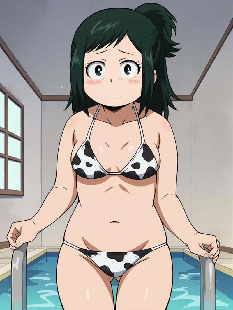 inko,  1girl,  green hair by user_758259292217423395 on Tensor.Art