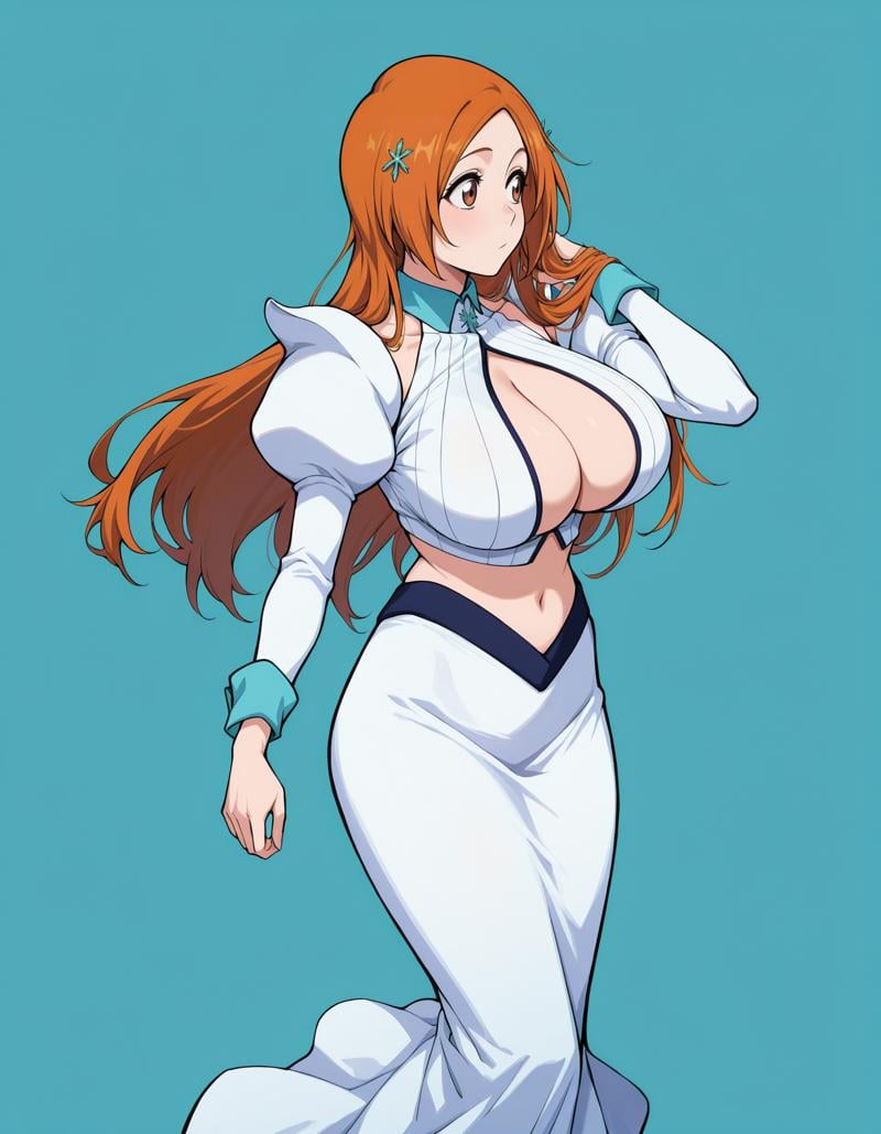 simple background,  0rihime,  long hair by Ttan on Tensor.Art
