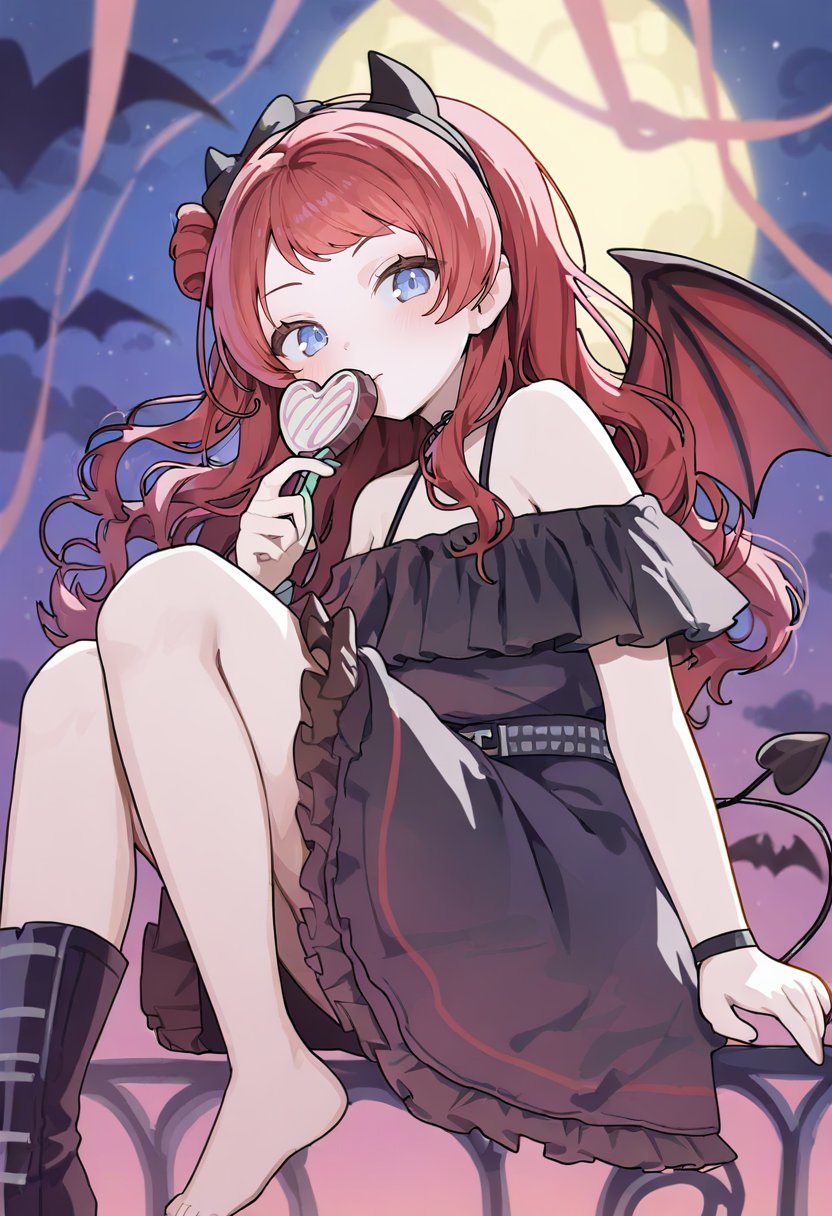 1girl,  solo,  dress by silvermoong on Tensor.Art