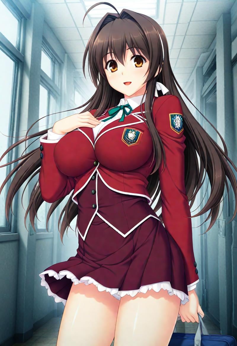 1girl,  white background,  maishima yuuri by Ttan on Tensor.Art