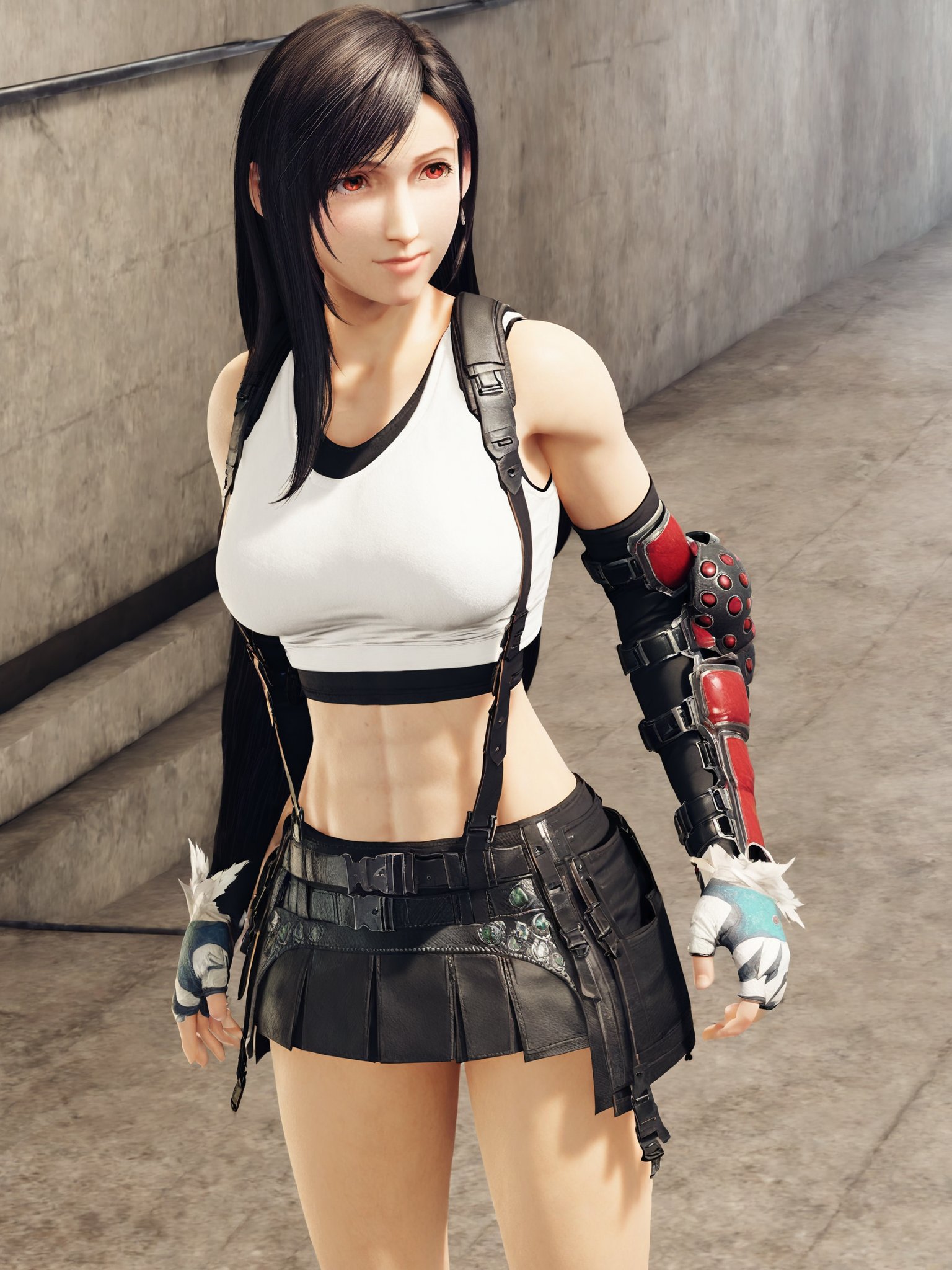 Tifa Lockhart, <lora:Tifa-Lockhart-Final-Fantasy-Remake-Intergrade-Pony:0.7>