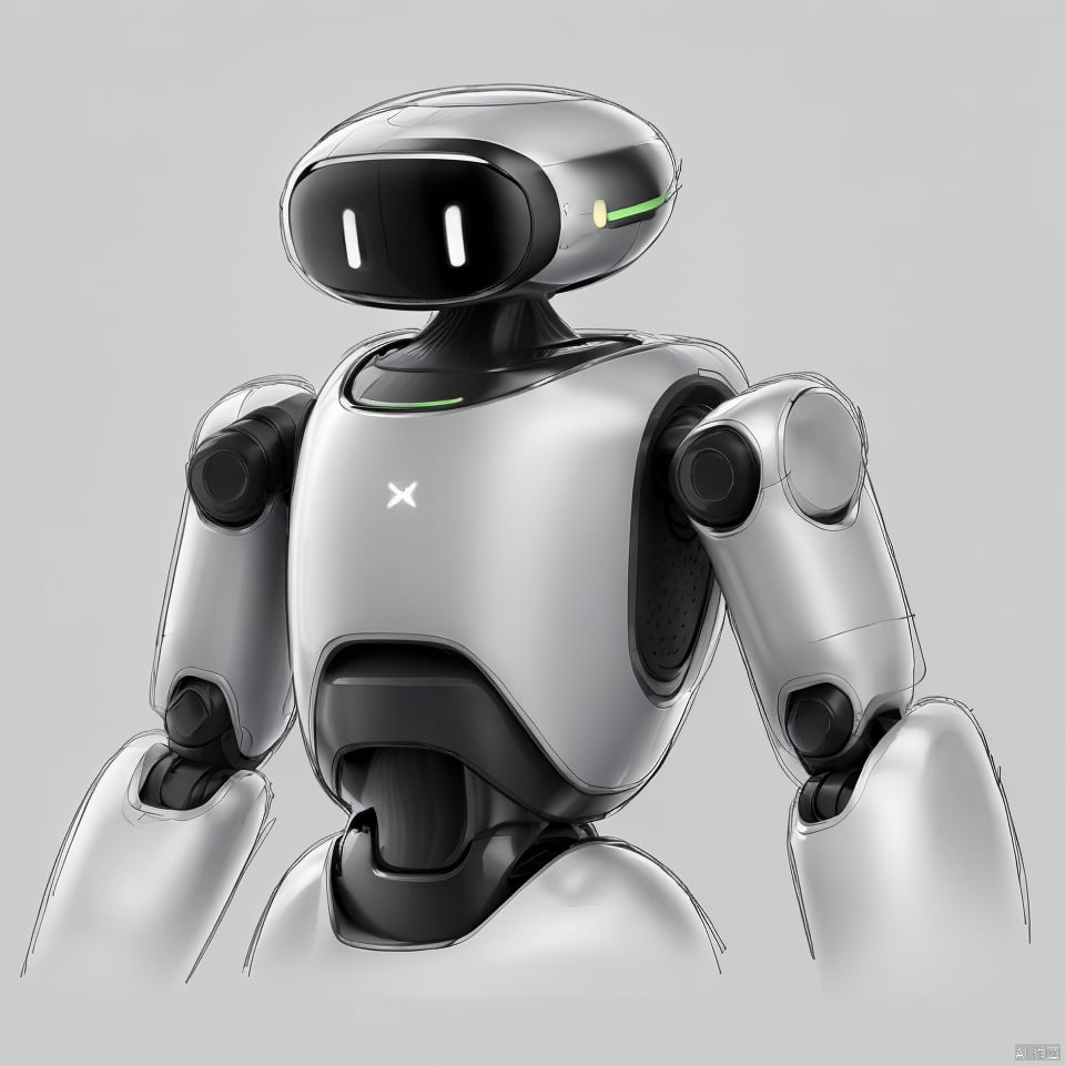 robot,  solo,  upper body by 宝拉熊 on Tensor.Art