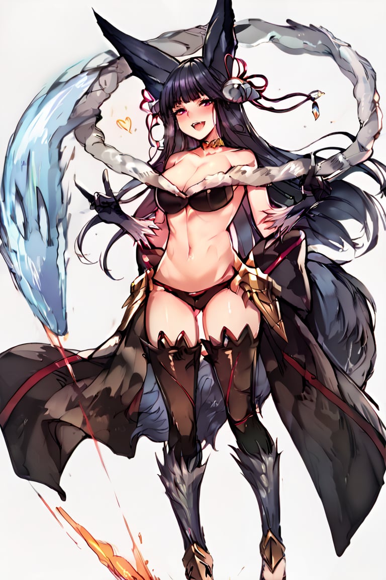 Score_9, Score_8_up, Score_7_up, Score_6_up, masterpiece, best quality,
Yuel
Yuel2
1girl
solo
standing
yuel \(granblue fantasy\)

,Granblue Fantasy Style ,erune,Animal ears,(black gloves:1.4),thighhighs,navel,very long hair,toeless legwear,Break,Black tail,golden choker,fox tail,tal, break,fox tail,very wide tail,good_hands,medium breast,BREAK,ratatatat74 artstyle