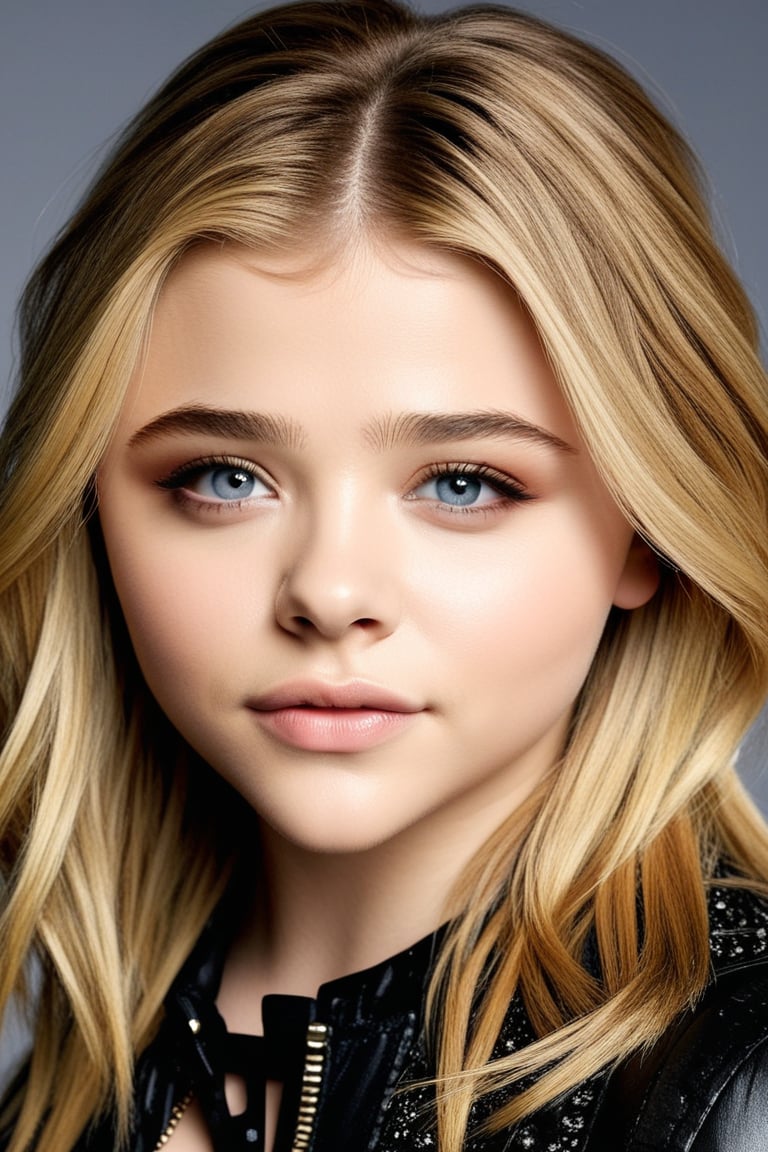 1girl, solo, full body, Chloë Grace Moretz, detailed face, detailed eyes