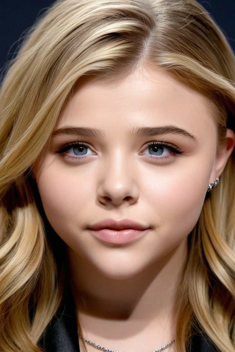 1girl, solo, Chloë Grace Moretz, detailed face, detailed eyes