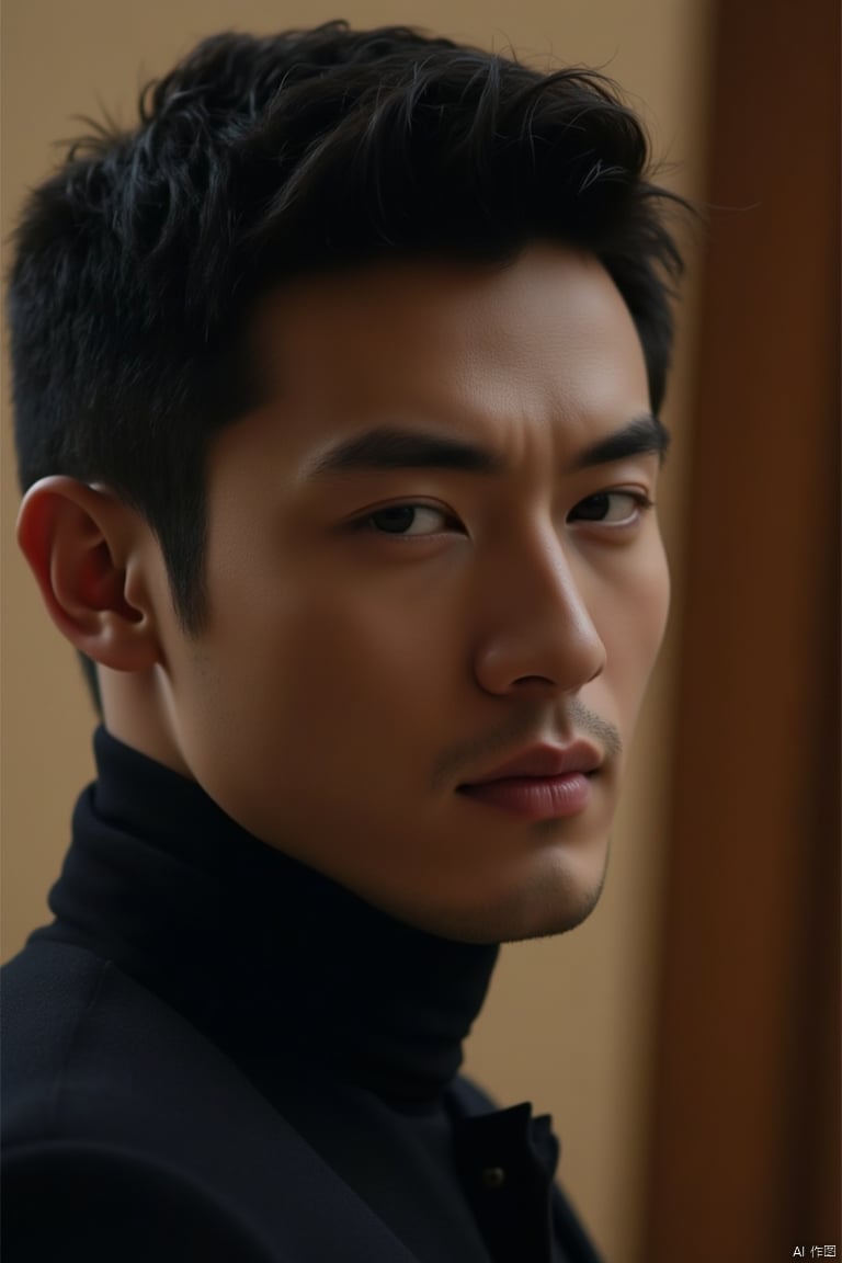 jzns,shx,1man,exquisite facial features,handsome,solo,handsome,male focus, romantic realism, atmospheric, perfect background, magnificent,masterpiece,realistic,best quality,highly detailed,