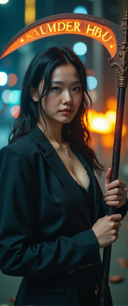 masterpiece, ultra high quality, UHD, HD, a woman , wearing business clothes, holding a scythe , spooky, the scythe is covered in orange Glowing Runes



.

.. Film grain and blur enhance the cinematic feel, transporting us back to a low-res 1980s movie screen.,ct-jennie,ct-vero13,ct-smeraldity,ct-bibity
t.,ct-chasartre,ct-bustyy2,ct-kbright,ct-chainb,ct-biskitity,ct-rosity,ct-smeraldity,ct-hyuntity,ct-leetity,ct-arix,ct-savaga,ct-muun,ct-vituajis,ct-identityV2,ct-euntity