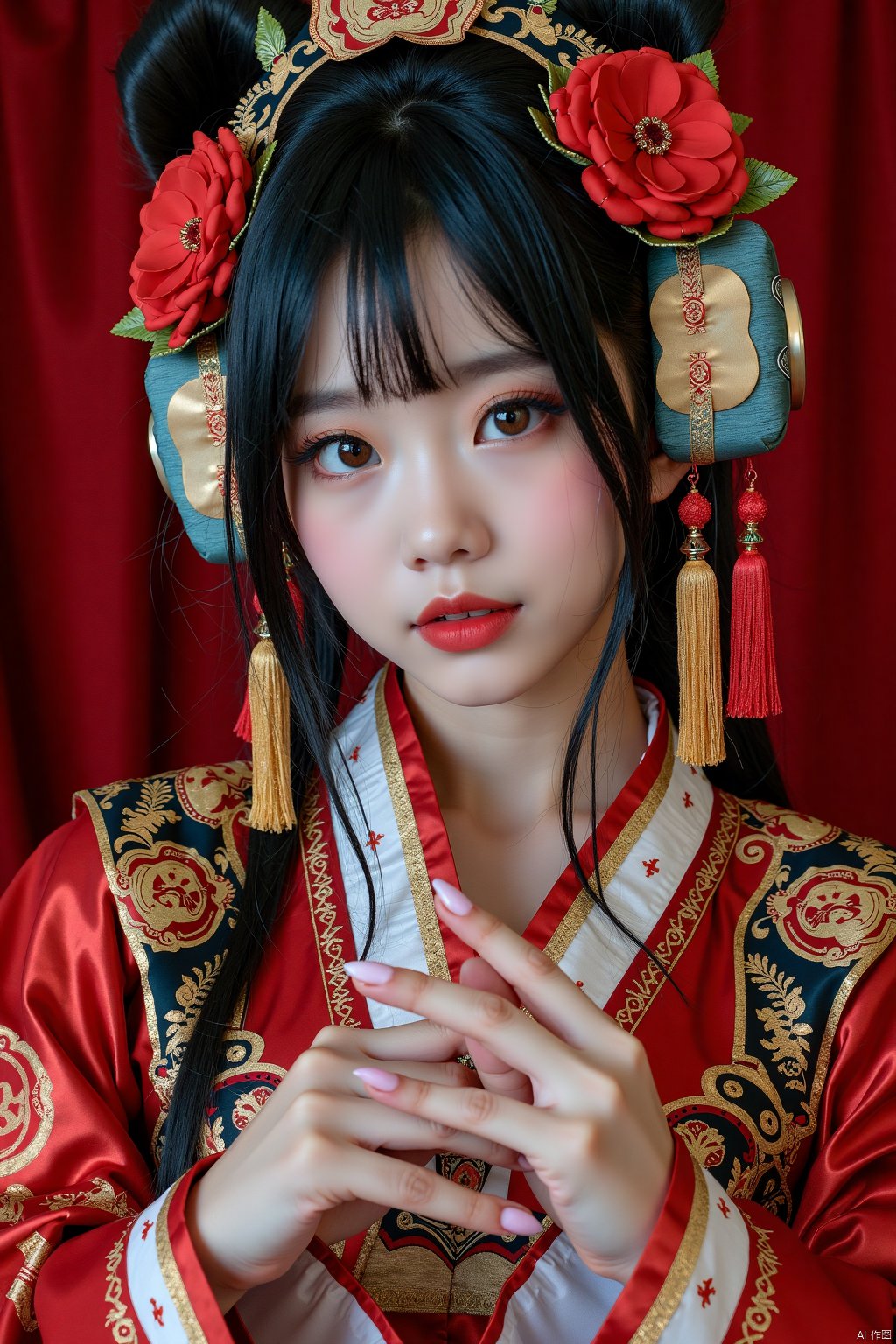 juzijiangshi,Real, perfect fingers, realistic, 1girl, solo, (full body photos:1.5)