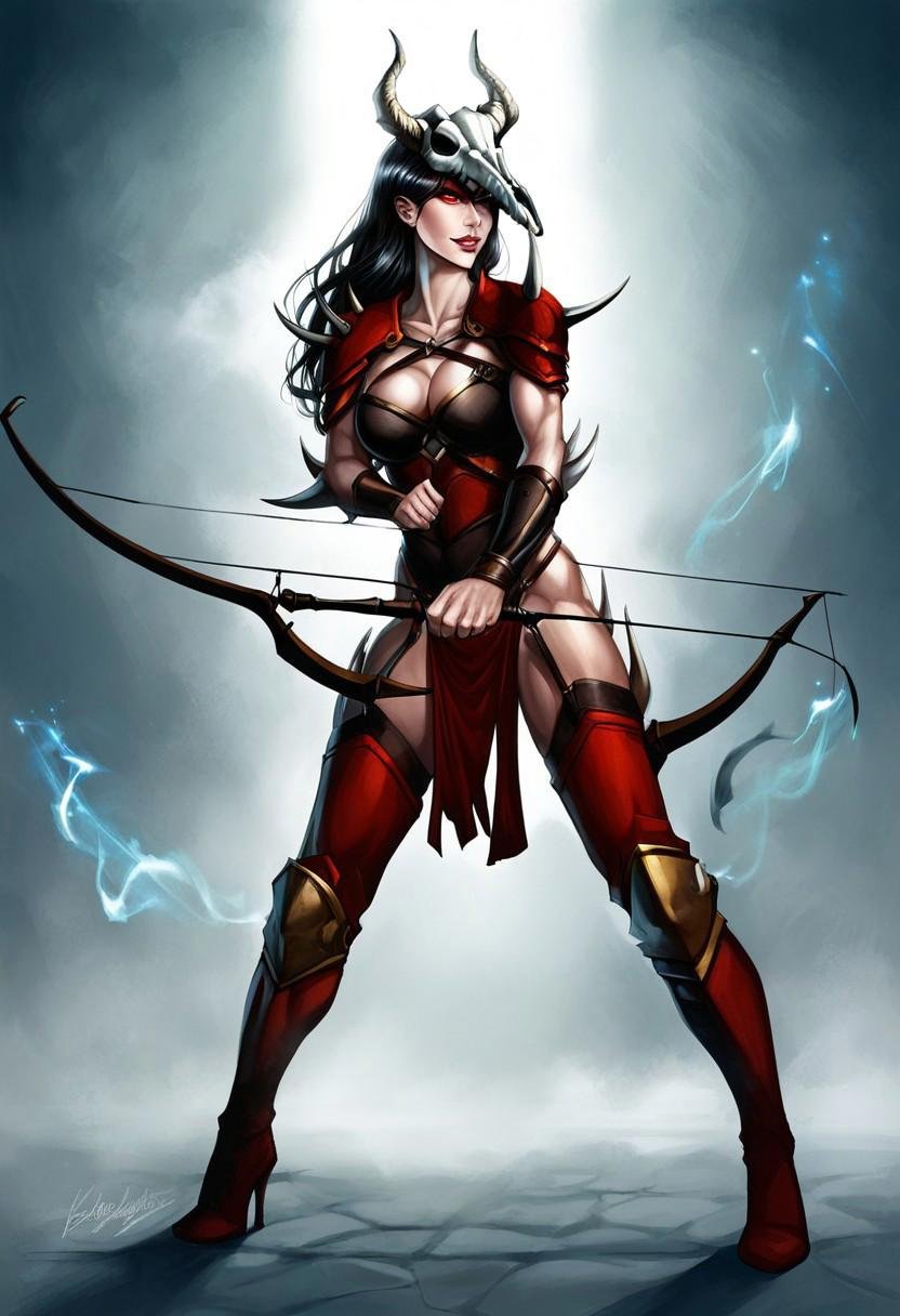 BloodRaven,  1girl,  solo by Mimoza_Sama on Tensor.Art