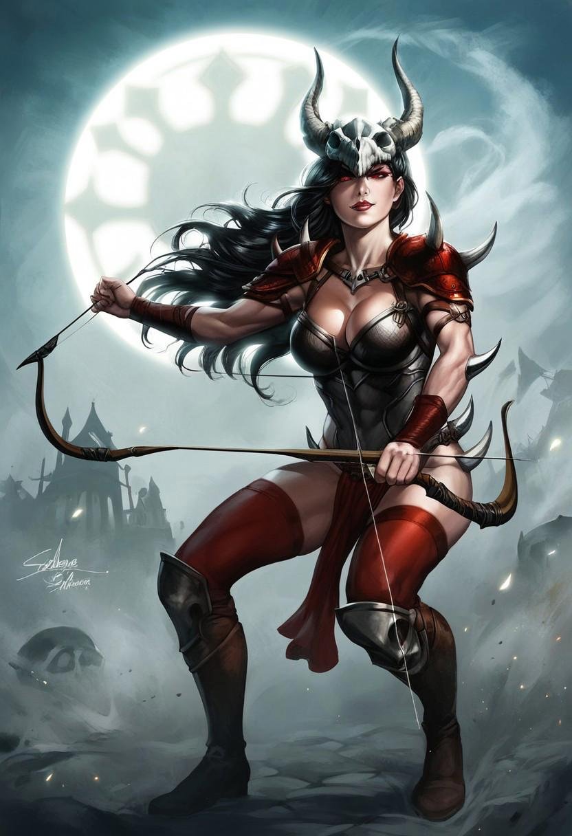 BloodRaven,  1girl,  solo by Mimoza_Sama on Tensor.Art