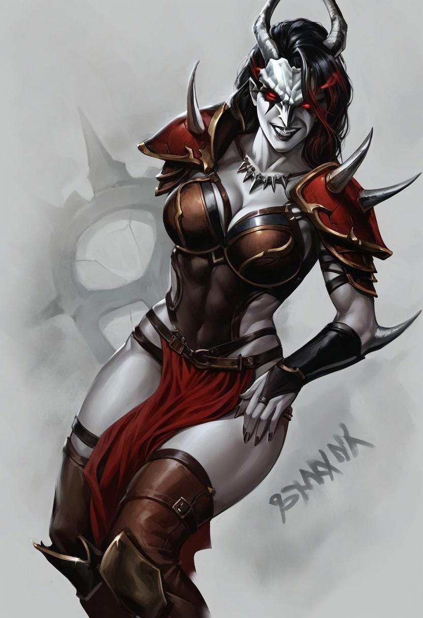 BloodRaven,  1girl,  solo by Mimoza_Sama on Tensor.Art