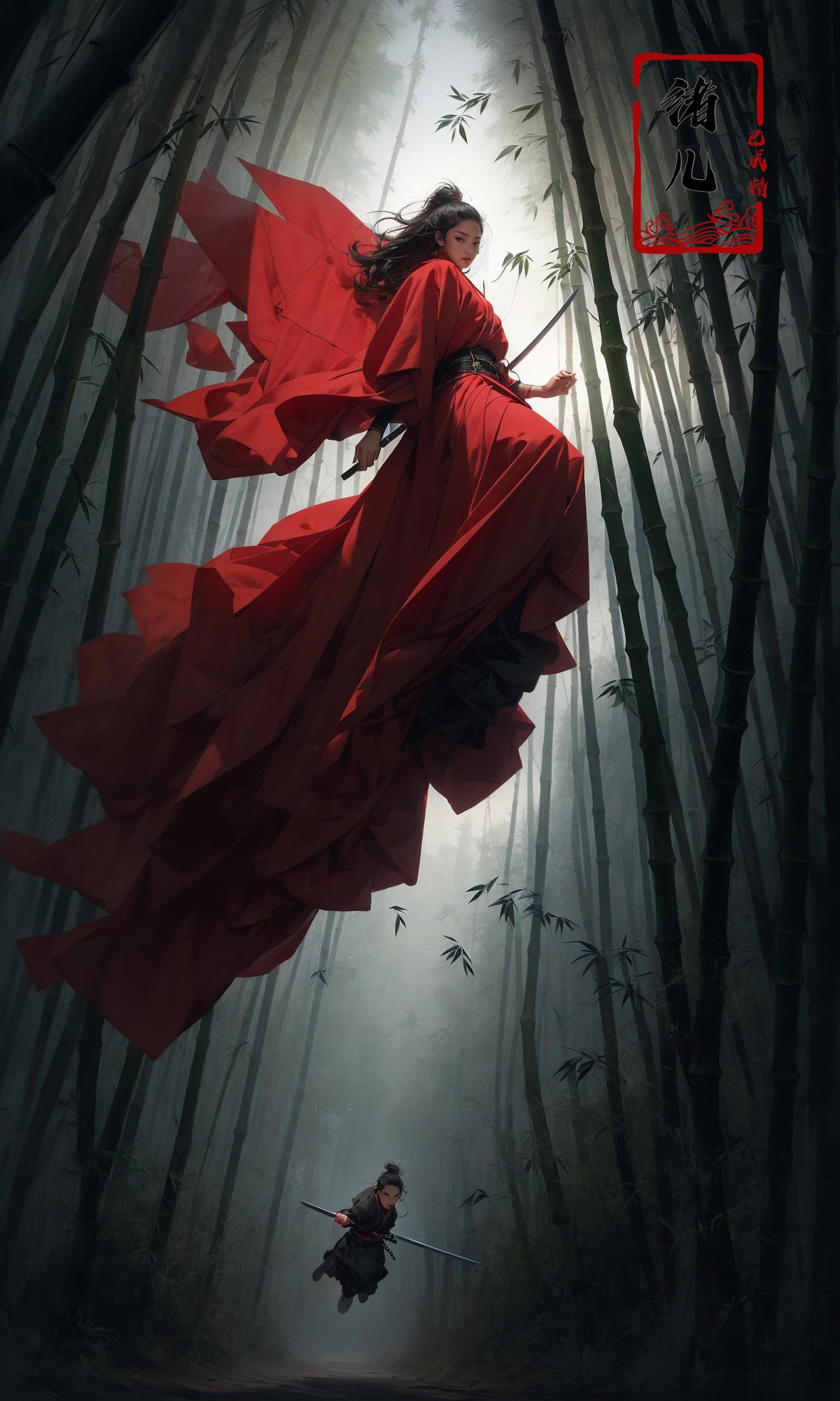 To shoot from above. ,  art by Zao Wou-ki,  extreme close - up by B站绪儿已成精 on Tensor.Art