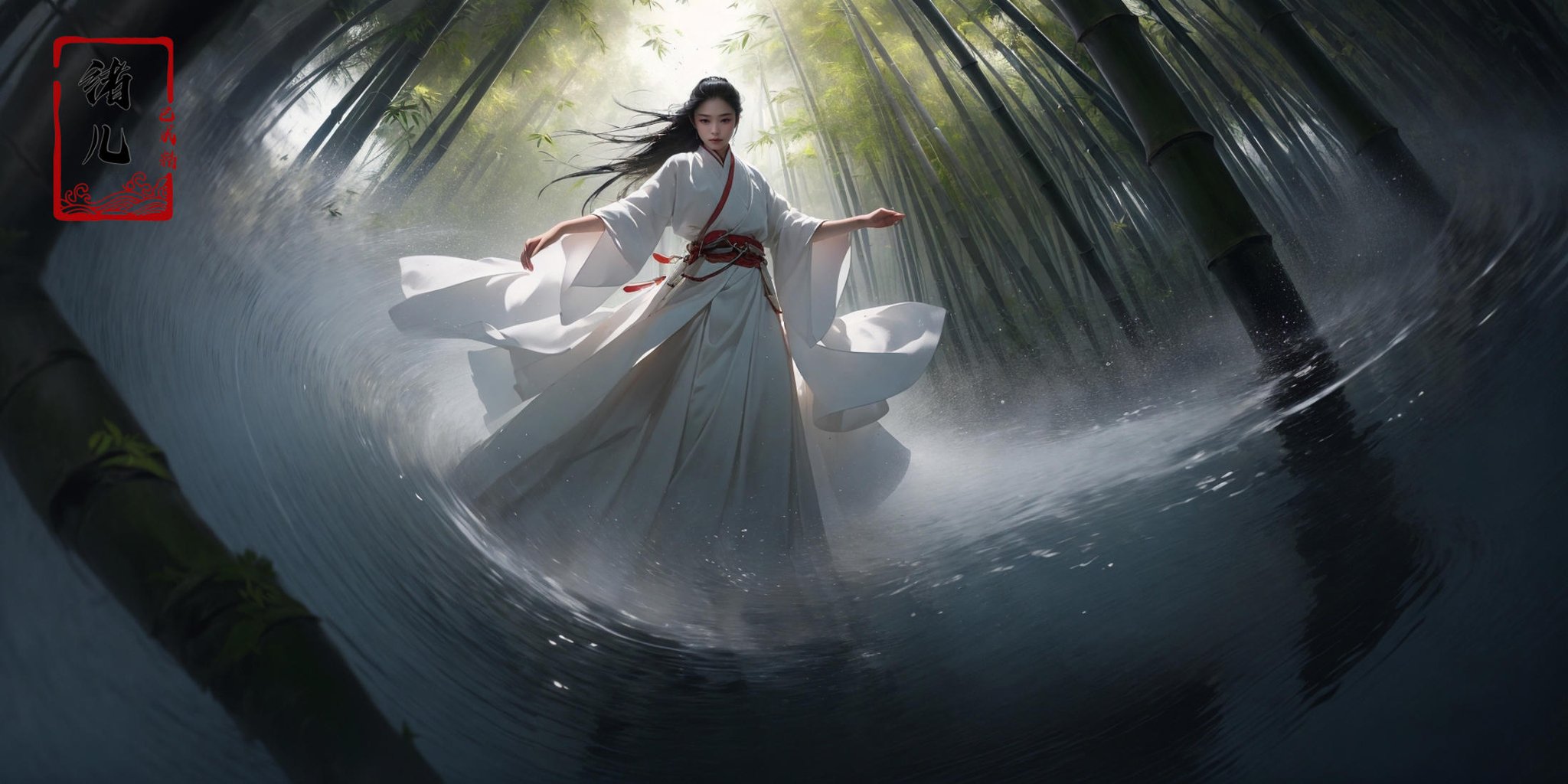 To shoot from above. ,  art by Zao Wou-ki,  extreme close - up by B站绪儿已成精 on Tensor.Art