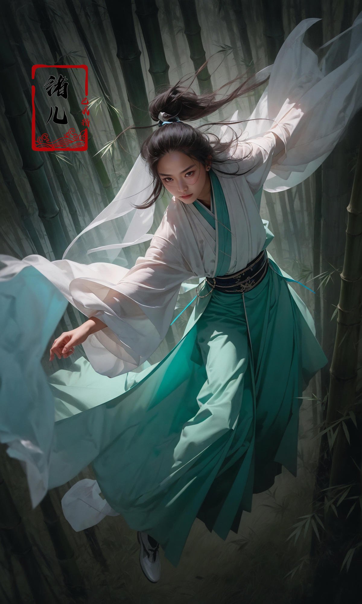 To shoot from above. ,  art by Zao Wou-ki,  extreme close - up by B站绪儿已成精 on Tensor.Art