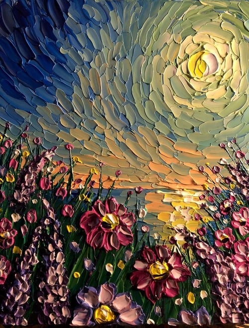 Acrylic Paint Impasto technique by H.M (Areuyttez Namhto) on Tensor.Art