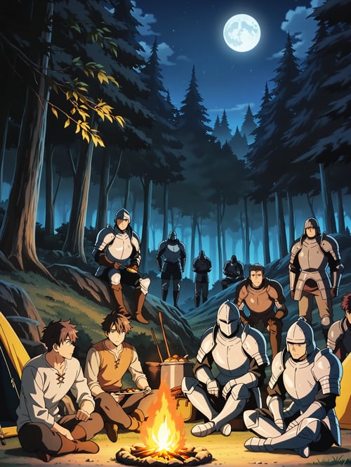 【Illustrious】傭兵団。【旗揚げ】（Mercenary Group） by sg5e3 on Tensor.Art