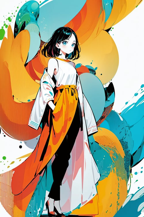 FlatTone 艺术风格 by 让AI更感性 on Tensor.Art