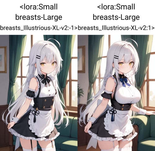 Small breasts → Large breasts by Ai Art Vision on Tensor.Art
