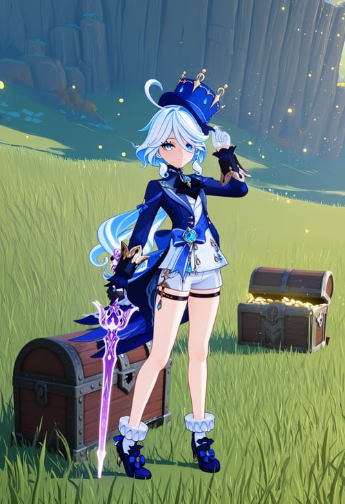 Genshin Impact In-game Style by Min on Tensor.Art