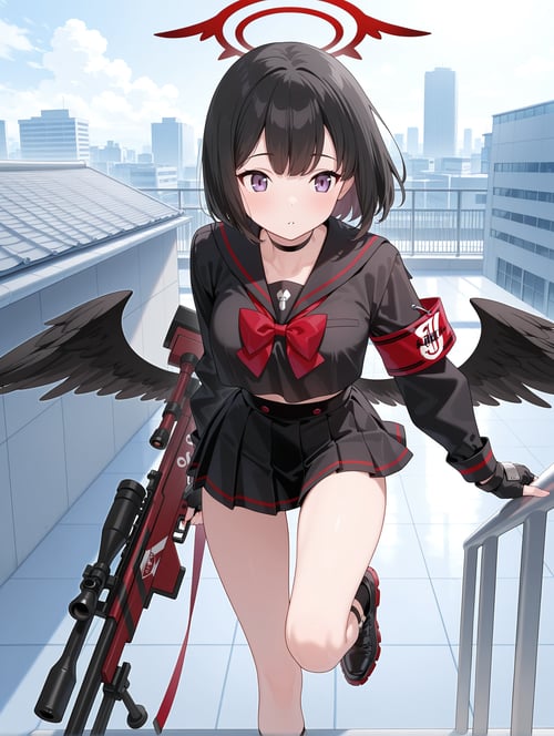 【Illustrious】 静山 マシロ ブルーアーカイブ (Shizuyama Mashiro)( by sg5e3 on Tensor.Art