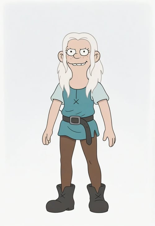 Bean ( Disenchantment ) by Heart Shaped Box on Tensor.Art