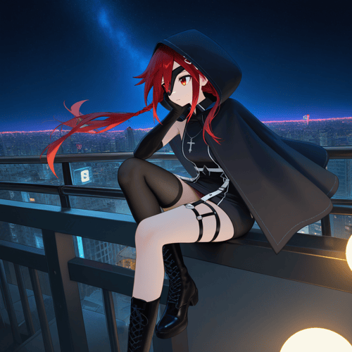 Uzume - Hyperdim. Neptunia (14 Outfits/3 Forms) by Khanykov01 on Tensor.Art