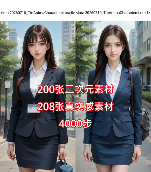 20260710_TinAnimaCharactersLora 二次元偏真实风格 by 天TIN on Tensor.Art