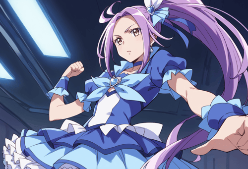 Cure Beat/Kurokawa Eren 黒川エレン(Suite Pretty Cure♪) by Ttan on Tensor.Art