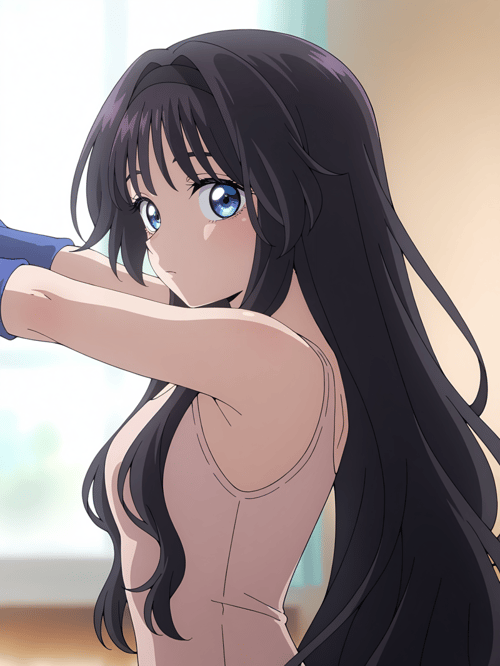 Kaoruko Waguri (Kaoru Hana wa Rin to Saku) by Ttan on Tensor.Art
