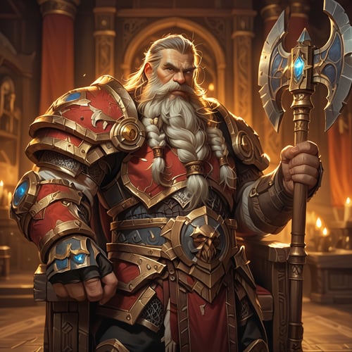 Pony World of Warcraft Dwarf - By HailoKnight by user_735282200731431107 on Tensor.Art