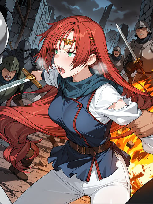 【Illustrious】傭兵団。【旗揚げ】（Mercenary Group） by sg5e3 on Tensor.Art