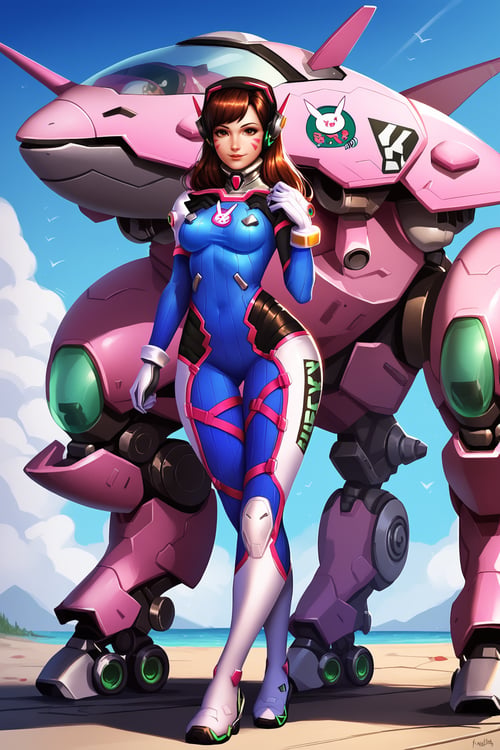 DVa (Overwatch) - Comission LoRA PonyXL [NSFW Supp by KillerUwU13_AI on Tensor.Art