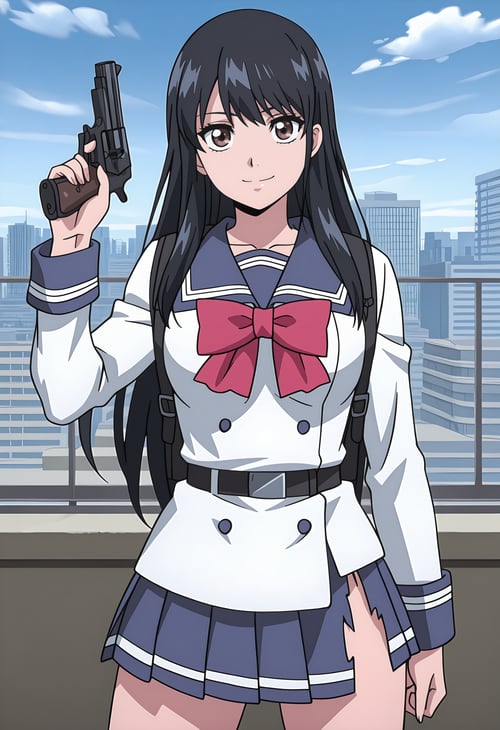 Yuri Honjo | High School Invasion by hhunter917 on Tensor.Art