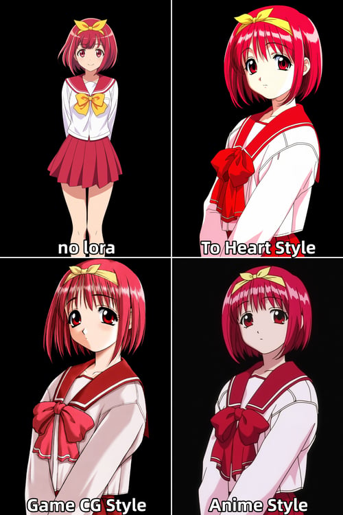 [Anima] 12 in 1,《ToHeart》-Artist Style by flyx3 on Tensor.Art