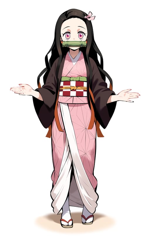 【鬼灭之刃-Kimetsu no Yaiba】祢豆子-Kamado Nezuko by Tangerboom on Tensor.Art