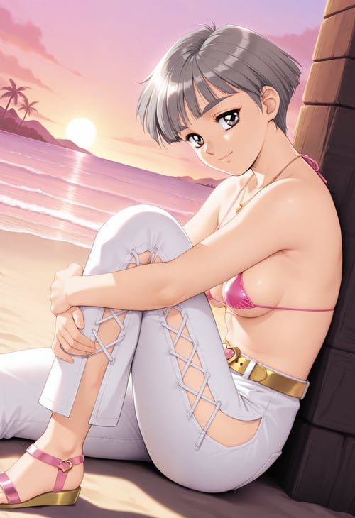 はじけるチャップス / Bursting Chaps - DOAXVV Outfit (Illust by reprinter on Tensor.Art