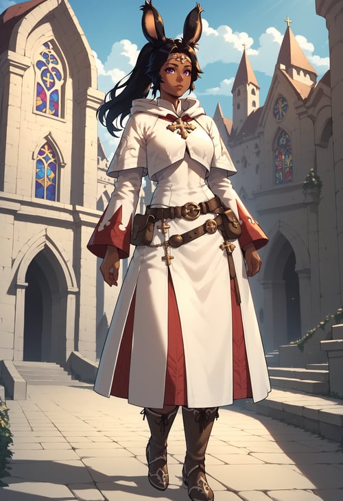 Healer's Attire (Final Fantasy XIV) by miaomiao on Tensor.Art