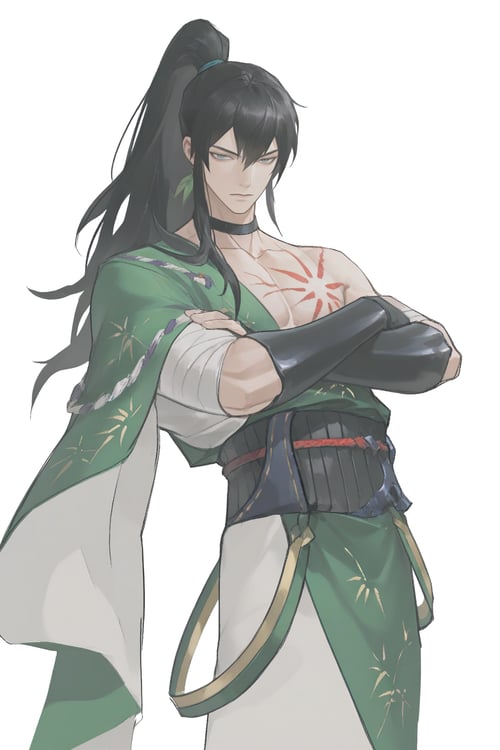 阴阳师/onmyoji- 万年竹/bannendake by COCOS on Tensor.Art