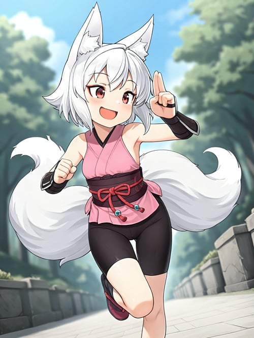 Kitsu - Monster Girl Quest by Glorficus on Tensor.Art