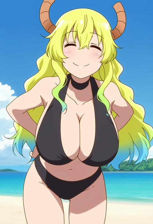 Lucoa/Quetzalcoatl (Miss Kobayashi's Dragon Maid) - Anima 1.0 by metalchromex on Tensor.Art
