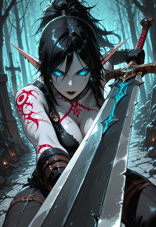 Mournas dark fantasy style by lambl on Tensor.Art