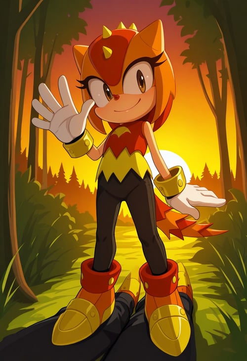 Trip the Sungazer - (Sonic) by BassVelvet2j378 on Tensor.Art